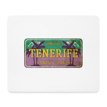 Tenerife Summer Sun Beach Sea Palms Holiday - Mouse Pad (horizontal) - white - Front