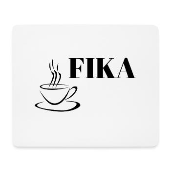 FIKA - Mousepad (Querformat) - Weiß - Vorne
