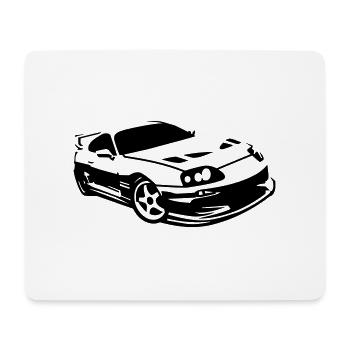 Supra Modified - Mouse Pad (horizontal) - white - Front