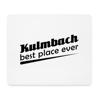 Kulmbach - Stadt best place ever - Mousepad (Querformat) - Weiß - Vorne
