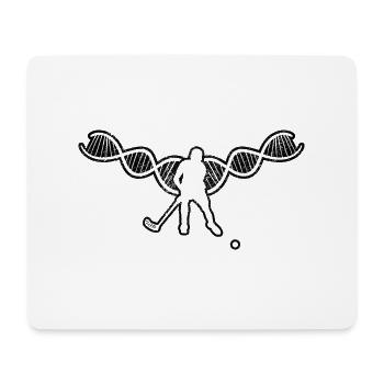 Joueur de hockey sur floorball Hockey Cadeau Hockey sur gazon - Tapis de souris (format paysage) - blanc - Devant