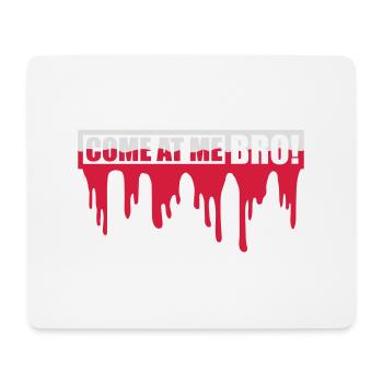 Viens à moi bro - Tapis de souris (format paysage) - blanc - Devant