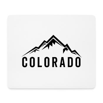 Colorado - Tapis de souris (format paysage) - blanc - Devant