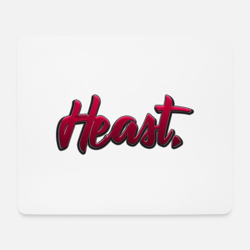 heast - Mouse Pad (horizontal) - white