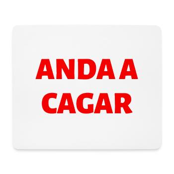 lass mich in ruhe Spanisch Sprache - Mousepad (Querformat) - Weiß - Vorne