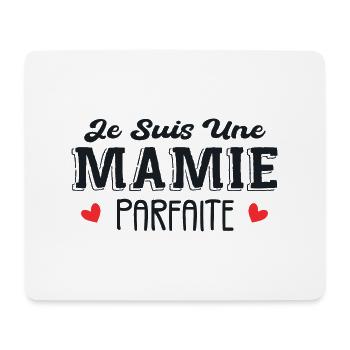 Je Suis Une Mamie Parfaite - Tapis de souris (format paysage) - blanc - Devant