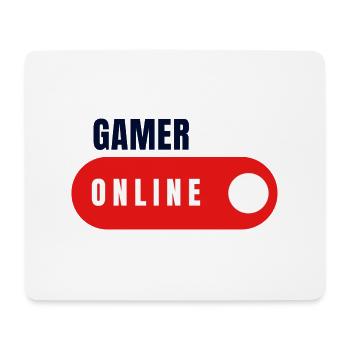 Gamer Online - Mousepad (Querformat) - Weiß - Vorne