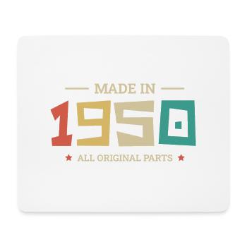 Legendary Since 1950 Original 1950 - Mouse Pad (horizontal) - white - Front