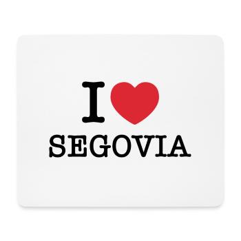 Ich liebe Segovia | Segovia | I Herz Segovia | Spanien - Mousepad (Querformat) - Weiß - Vorne