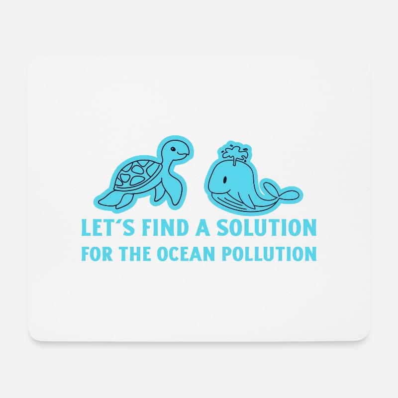 Marine Conservation - Mouse Pad (horizontal) - white