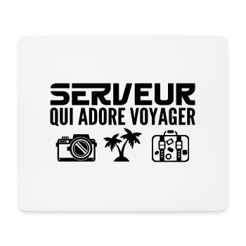 Travelers & Waiters: Passion & Discovery - Mouse Pad (horizontal) - white - Front
