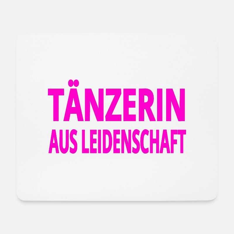 Tänzerin - Mousepad (Querformat) - Weiß