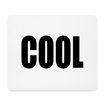 Cool - Tapis de souris (format paysage) - blanc - Devant