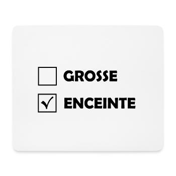 Grosse / Lautsprecher - Mousepad (Querformat) - Weiß - Vorne