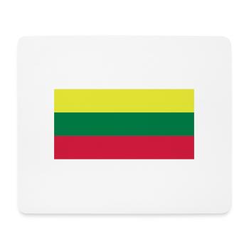 Lithuania - Mouse Pad (horizontal) - white - Front