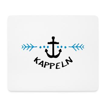 Heimat Hafen Kappeln - Mousepad (Querformat) - Weiß - Vorne
