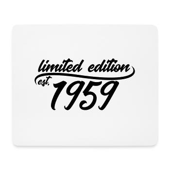 Limited Edition est 1959 - Mousepad (Querformat) - Weiß - Vorne