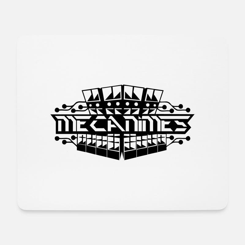 MECHANISMS - Mousepad (Querformat) - Weiß