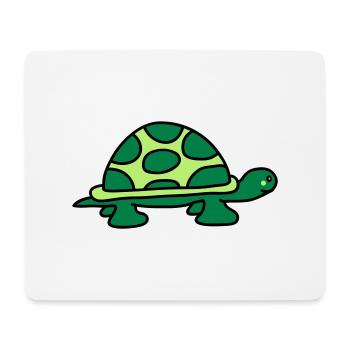 turtle - Tapis de souris (format paysage) - blanc - Devant