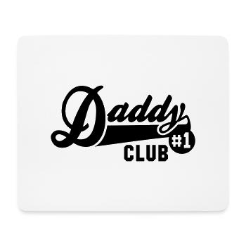 Daddy No1 CLUB - Mouse Pad (horizontal) - white - Front