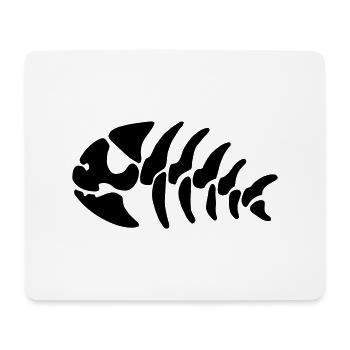 piratenfisch - Mousepad (Querformat) - Weiß - Vorne