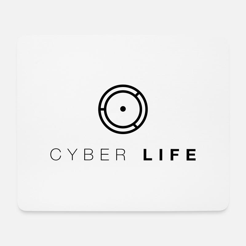 CYBERLIFE_Android - Mousepad (Querformat) - Weiß