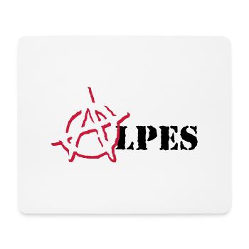 Anarchy Alpen - Mousepad (Querformat) - Weiß - Vorne