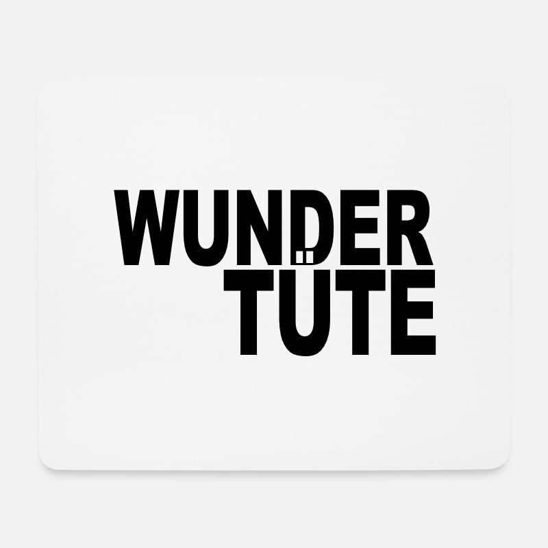 Wundertüte - Mousepad (Querformat) - Weiß