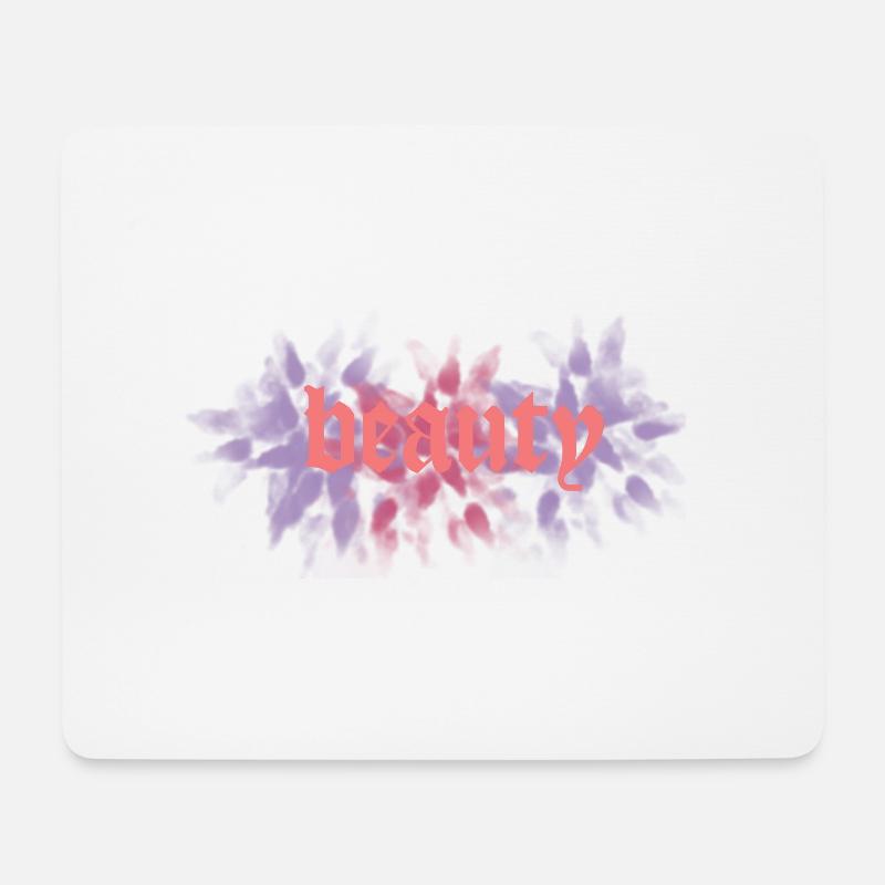 Beauty - Mousepad (Querformat) - Weiß
