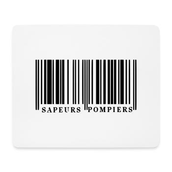Barcode SP1 - Mousepad (Querformat) - Weiß - Vorne