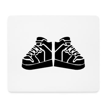 hitops - Tapis de souris (format paysage) - blanc - Devant