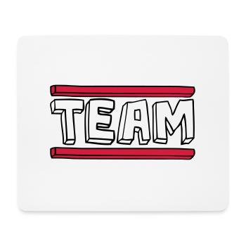 bande dessinée balken logo fête groupe pinceau - Tapis de souris (format paysage) - blanc - Devant