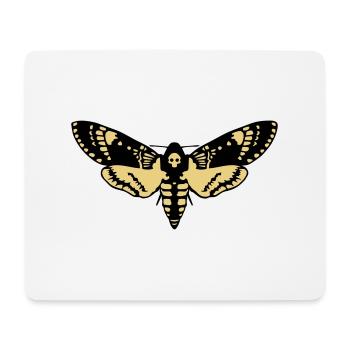Sphinx Schädel butterfly skull - Mousepad (Querformat) - Weiß - Vorne
