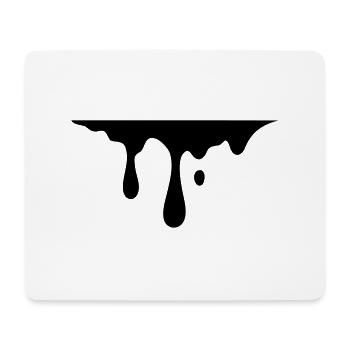 tropfen - Mousepad (Querformat) - Weiß - Vorne