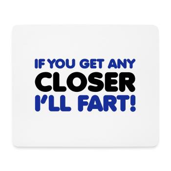 Fart - Mouse Pad (horizontal) - white - Front