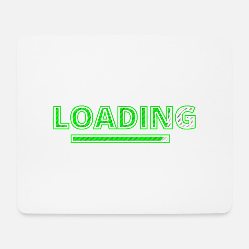 loading - Mouse Pad (horizontal) - white