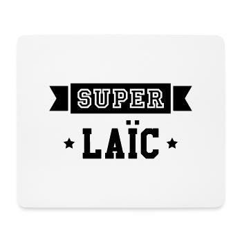 Athéisme / Athée / Religion / Laïc / Laïcité - Tapis de souris (format paysage) - blanc - Devant