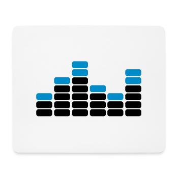musik - Mousepad (Querformat) - Weiß - Vorne