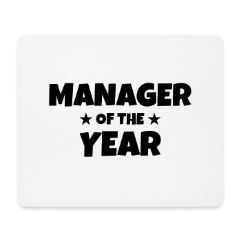 Manager / Chef / Arbeit / Job - Mousepad (Querformat) - Weiß - Vorne