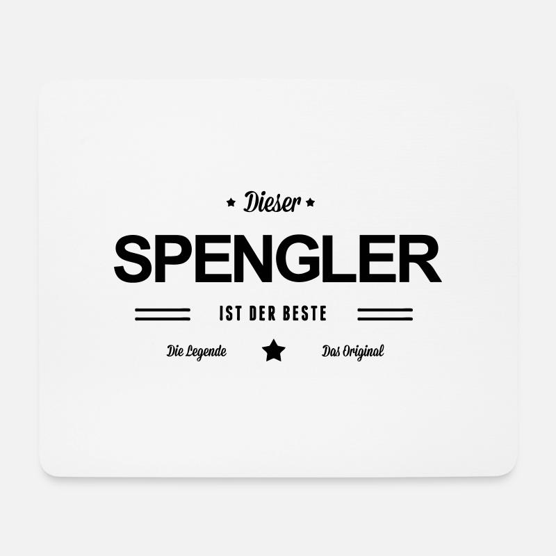 Bester Spengler - Mousepad (Querformat) - Weiß