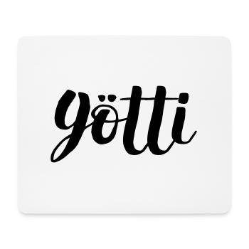 Schweizerdeutsch Patenonkel - Götti - Mousepad (Querformat) - Weiß - Vorne
