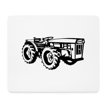 Holder Traktor Knicklenker AM2 AG3 - Mousepad (Querformat) - Weiß - Vorne