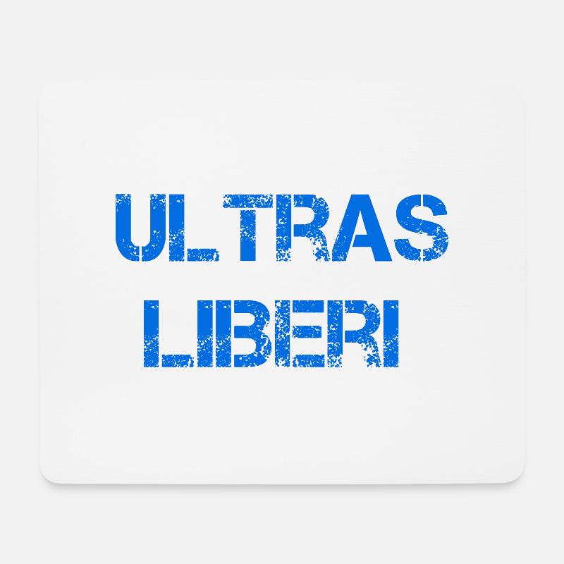 Ultras liberi design - Mousepad (Querformat) - Weiß