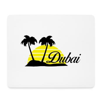 dubai - Mousepad (Querformat) - Weiß - Vorne