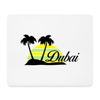 dubai - Mousepad (Querformat) - Weiß - Vorne