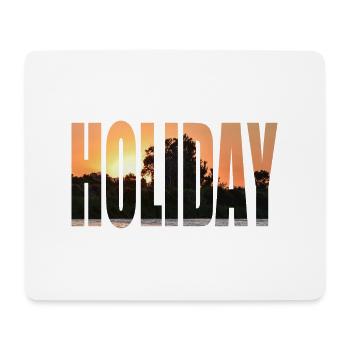 Feiertag - Mousepad (Querformat) - Weiß - Vorne