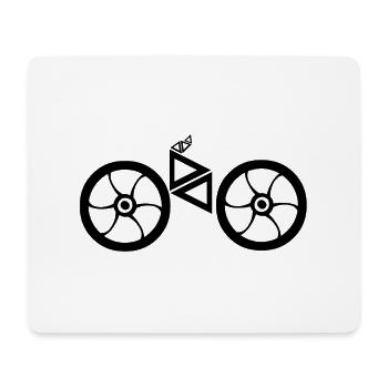 cycling - Mouse Pad (horizontal) - white - Front