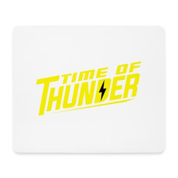 YELLOW POWER - Mousepad (Querformat) - Weiß - Vorne