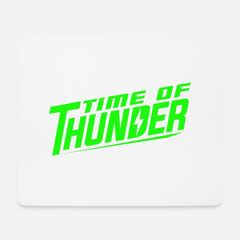 GREEN POWER - Mouse Pad (horizontal) - white