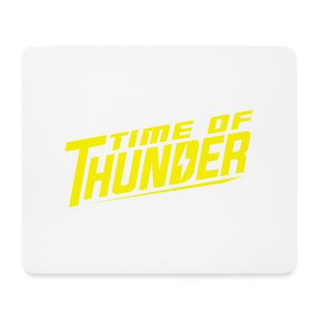 YELLOW POWER - Mousepad (Querformat) - Weiß - Vorne